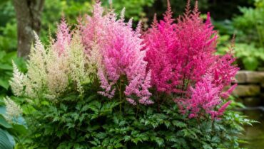 astilbe planta de sombra
